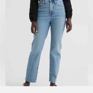 Madewell curvy perfect vintage straight Jean 29T
